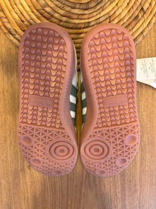 Adidas Samba Beige y Verde