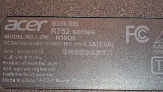 Acer Chromebook Negro