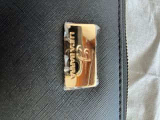 Portafoglio Luca Barra nero e oro