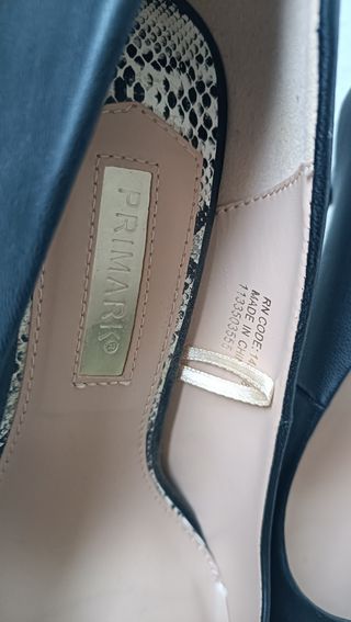 Zapatos de tacón negros Primark