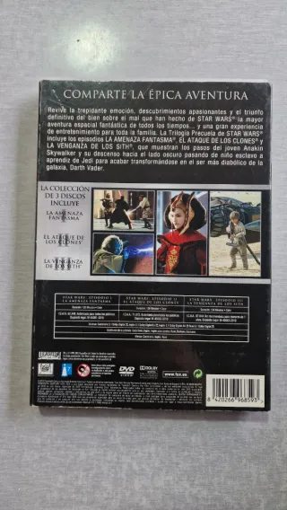 DVD Star Wars Saga Completa (Español)