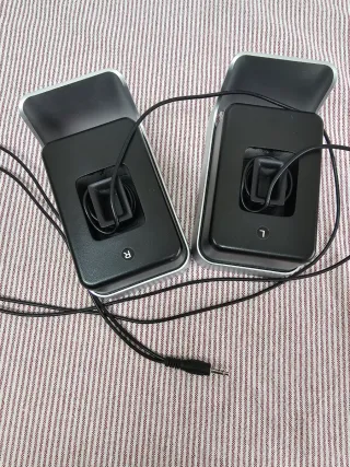 Altoparlanti Logitech Nero e Argento