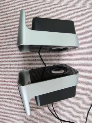 Altoparlanti Logitech Nero e Argento