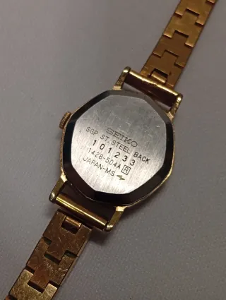 Reloj Seiko 1428-0190R Bañado Oro