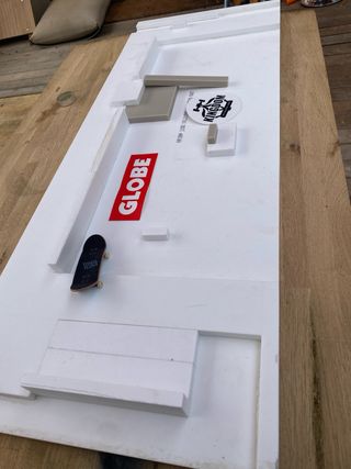 Parque de skate para dedos