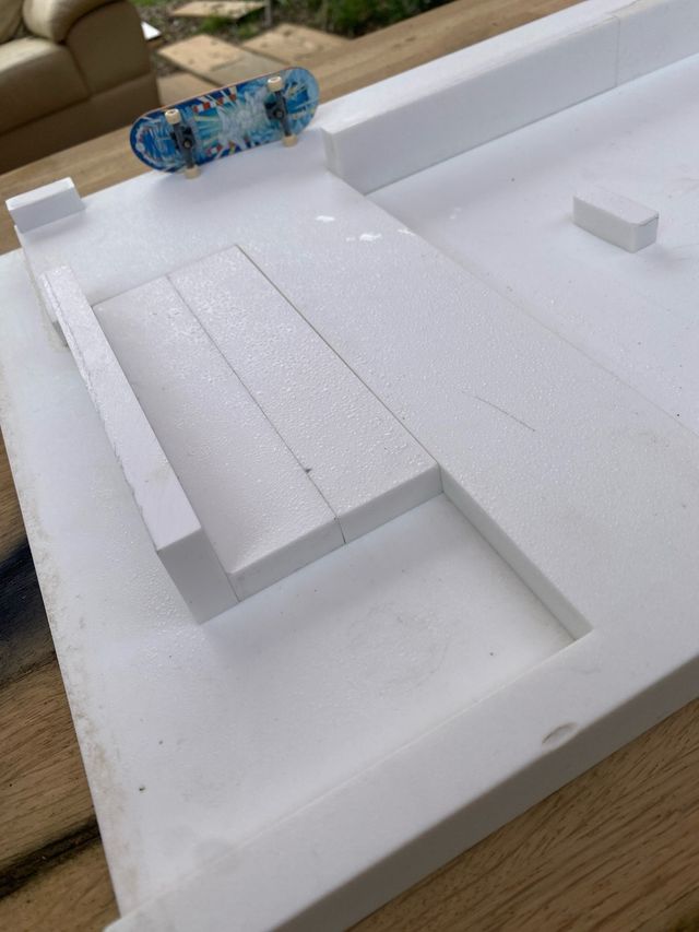 Parque de skate para dedos