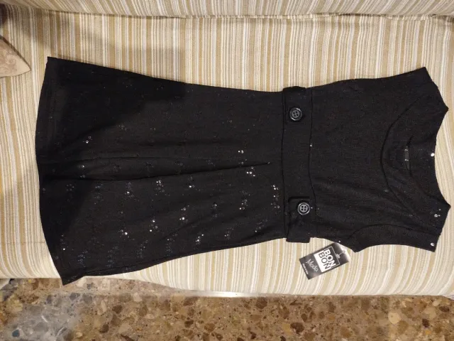 Vestido fiesta lentejuelas Bon Bon Moda