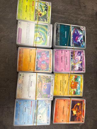 Lotto 800 carte Pokemon ITALIANO