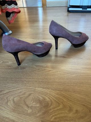 Zapatos Lodi Talla 38 Rosa/Dorado