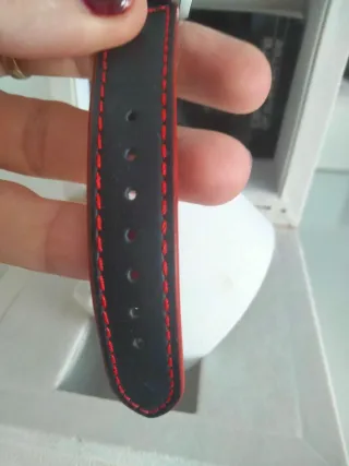 Reloj Lotus niño negro y plateado