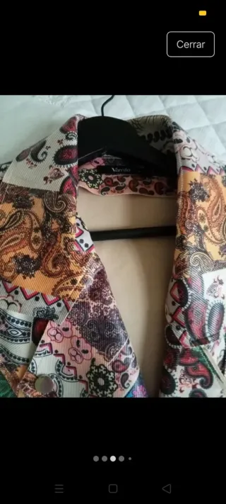 Cazadora Patchwork Multicolor