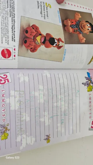 Diario Barbie Mattel Vintage Anni 80/90