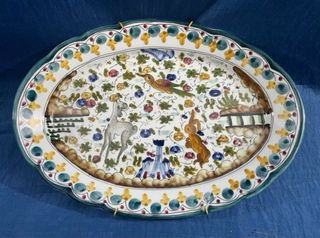 Fuente cerámica esmaltada Coimbra Portugal