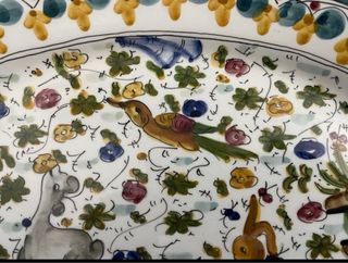 Fuente cerámica esmaltada Coimbra Portugal