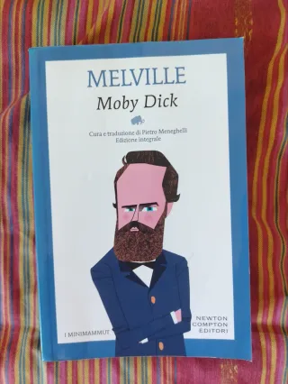 3 libri: Moby Dick, Racconti di A. Poe, I Fiori