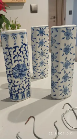 3 Jarrones Cerámica para radiadores 12 € lote