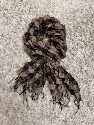 Sciarpa foulard da donna texturizzata