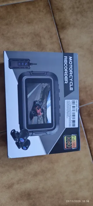 Dashcam Moto FHD GPS WiFi