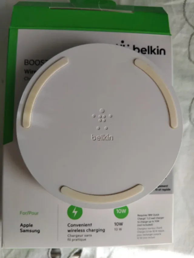 Cargador Inalámbrico Qi Certificado