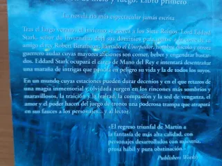 Juego de tronos. Canción de hielo y fuego. I y II