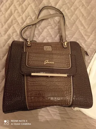 Borsa Guess nuova marrone e grigia