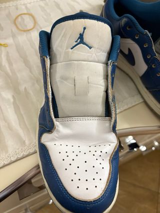 Scarpe Jordan Nike Blu/Bianco Taglia 40.5