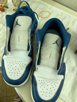 Scarpe Jordan Nike Blu/Bianco Taglia 40.5