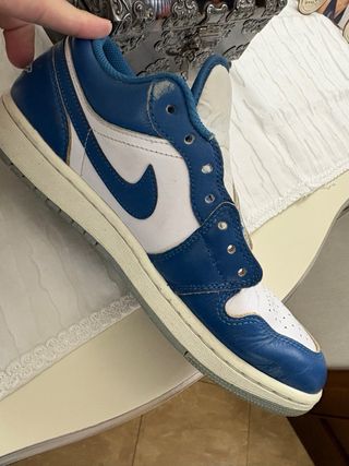 Scarpe Jordan Nike Blu/Bianco Taglia 40.5