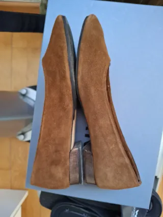 Bailarinas Massimo Dutti Marrón Talla 37