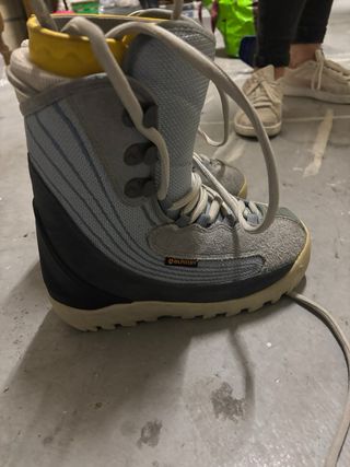 Botas de Snowboard Azules y Grises talla 38