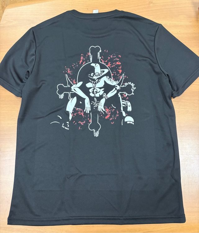 Maglia nera Ace One Piece