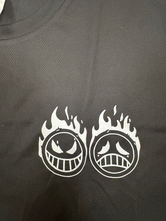 Maglia nera Ace One Piece