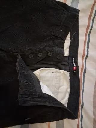 Pantalón pana Quiksilver Talla 31 Negro