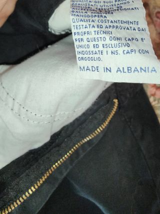 Pantaloni Wampum neri Gold Series