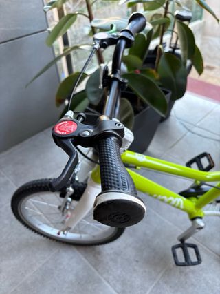 Bicicleta Woom 3 - verde color especial