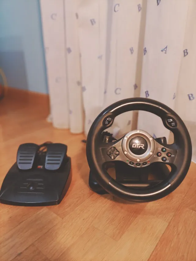 Volante JINSHU GTR para PS4, PS3, Xbox, Switch, PC