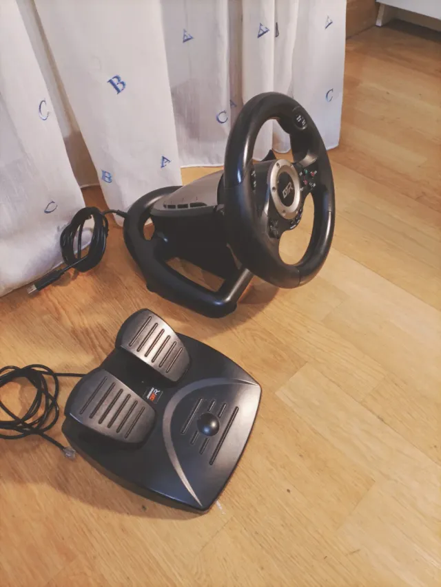 Volante JINSHU GTR para PS4, PS3, Xbox, Switch, PC