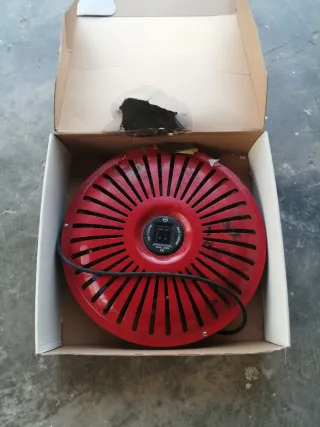 Brasero calefactor electrico