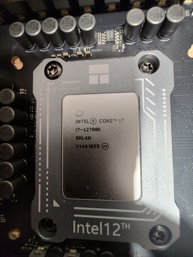 Intel i7 12700K Alder Lake