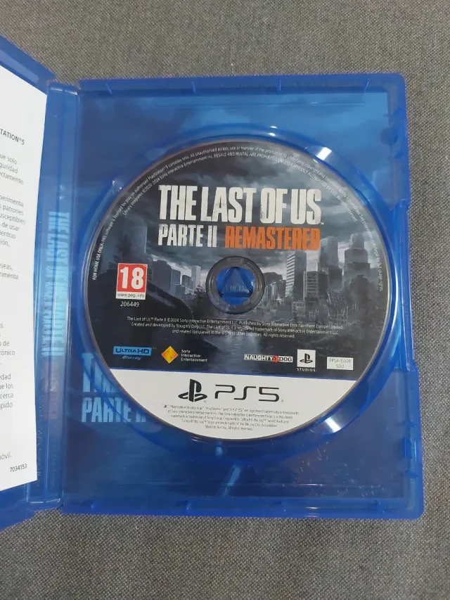 The Last of Us Part II Remastered PS5