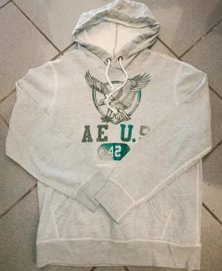Felpa American Eagle vintage grigia M perfetta