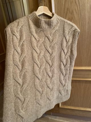 Chaleco punto Someday lana/alpaca Talla S