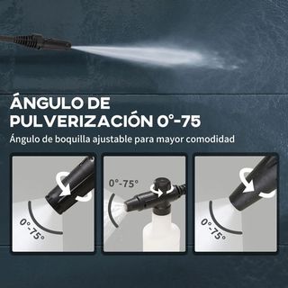 Hidrolimpiadora a presión azul