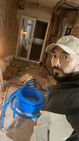 fontanería tubería instalación