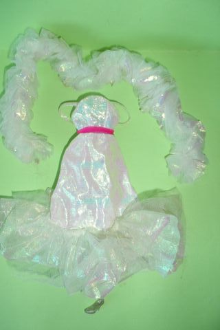 Vestito Barbie Crystal 1983 con boa