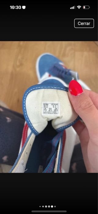 Vans Edición Limitada Azul y Blanco