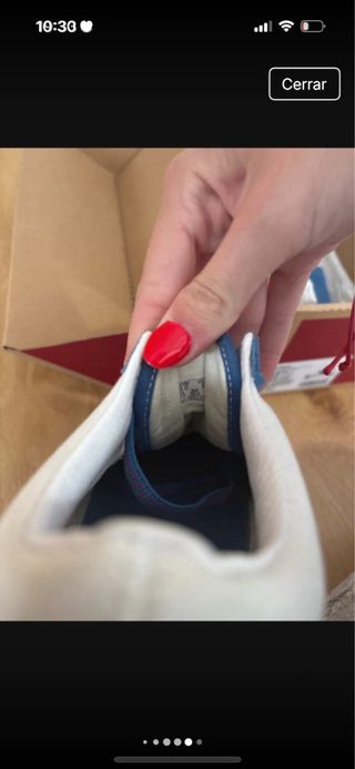 Vans Edición Limitada Azul y Blanco