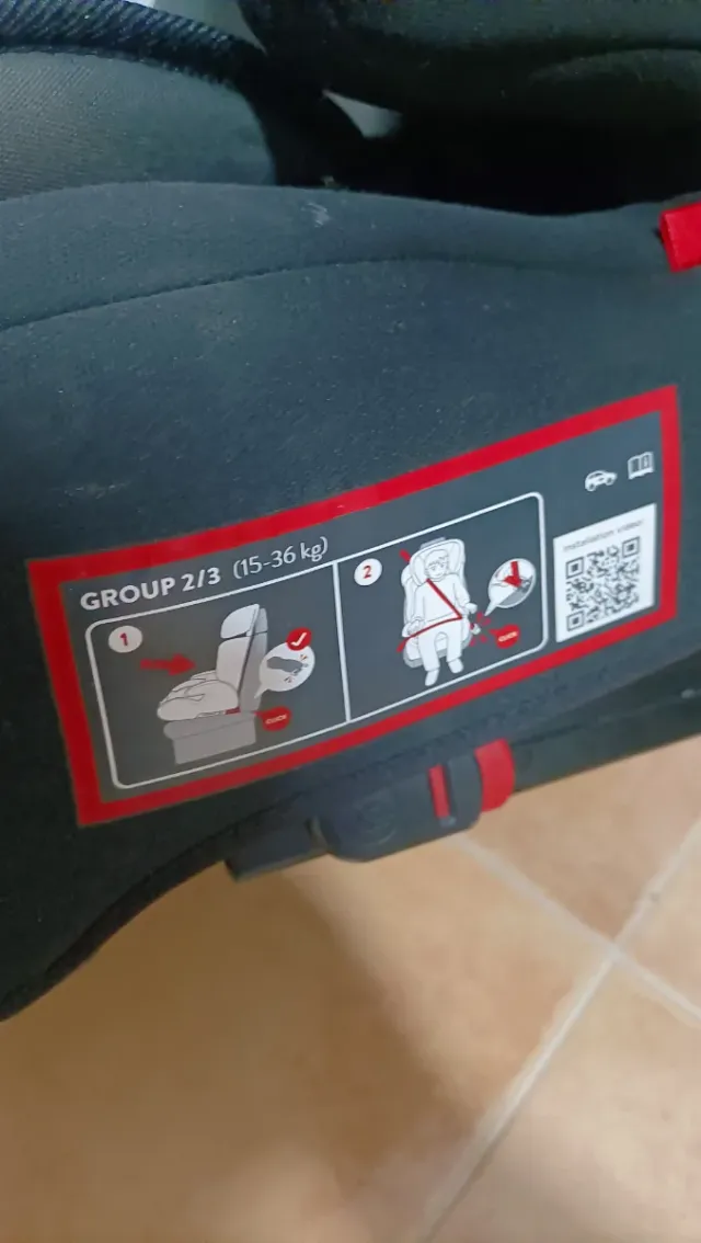 Silla coche niño BABY AUTO Grupo 2/3