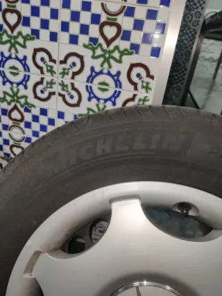 Juego Ruedas Michelin Llanta Hierro tlf. 692555310