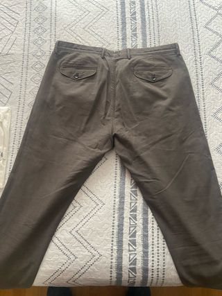 Pantalón Massimo Dutti Marrón Talla 46